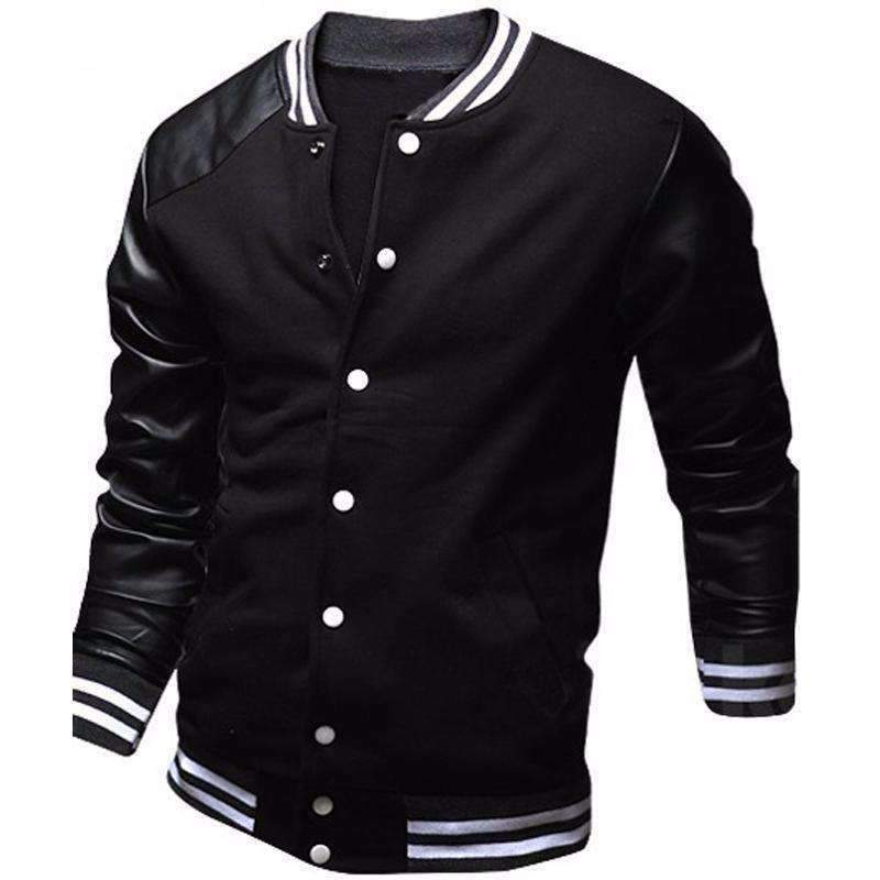 College Varsity Leather Jacket - Zodeys
