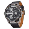 Large & Heavy Rose Gold & Full-Steel Watch - Zodeys