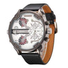 Large & Heavy Rose Gold & Full-Steel Watch - Zodeys