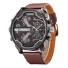 Large & Heavy Rose Gold & Full-Steel Watch - Zodeys