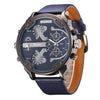 Large & Heavy Rose Gold & Full-Steel Watch - Zodeys