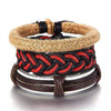Retro Leather Boho Stack Bracelet