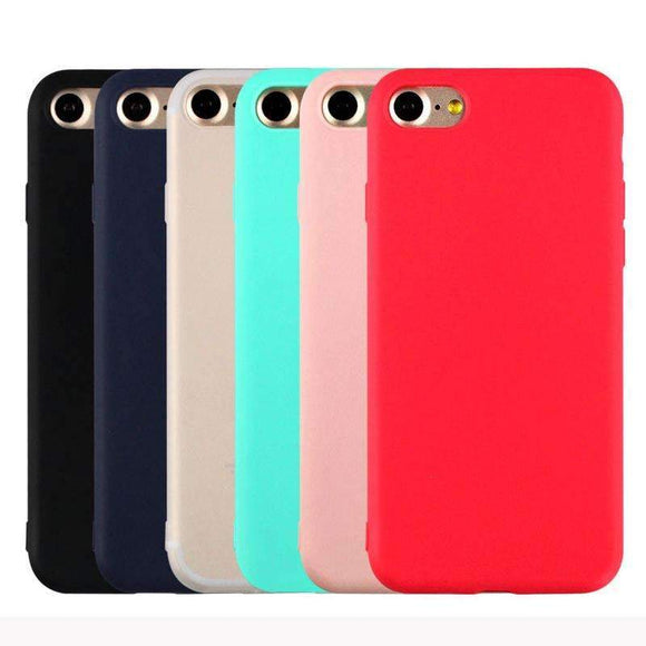 Soft Silicone Apple iPhone Case
