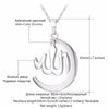 Islamic Crescent Moon Necklace - Zodeys
