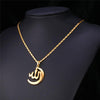 Islamic Crescent Moon Necklace - Zodeys