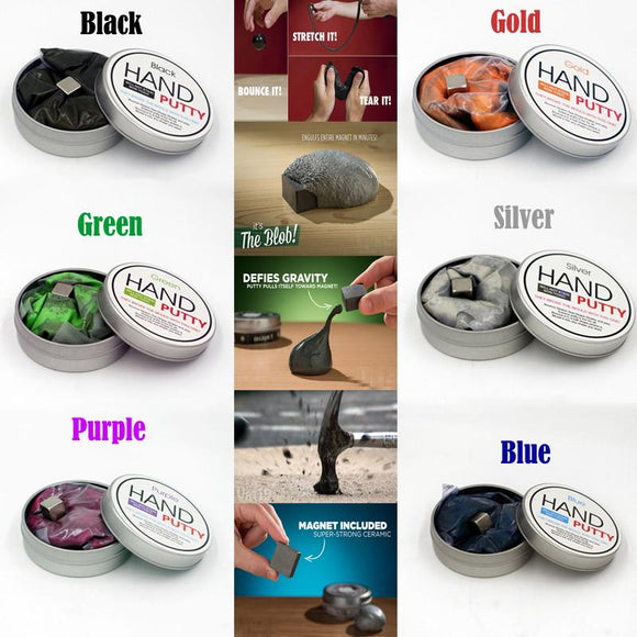 Magnetic Rubber Slime Putty Magnetic Clay - Zodeys