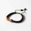 Tibetan Green Agate, Coconut Shells & Ivory Nut Healing Bracelet - Zodeys