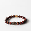 Tiger Eye Stone Tibetan Agate Beaded Bracelet - Zodeys