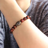 Tiger Eye Stone Tibetan Agate Beaded Bracelet - Zodeys