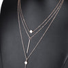 Women's Multi-Layer Tassel Charm Necklace - Zodeys