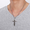 Stainless Steel España Bible Prayer Cross Necklace