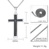Stainless Steel España Bible Prayer Cross Necklace