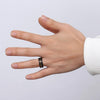 Gold River Black Tungsten Carbide Ring - Zodeys