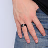 Brushed Matte Finished Arabic Ring - Zodeys