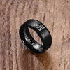 Brushed Matte Finished Arabic Ring - Zodeys