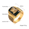 Polished Gold Walton Tigers Ring - Zodeys