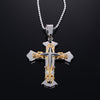 Viking Premium Stainless Steel Cross Necklace - Zodeys