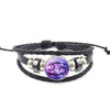 Purple Haze Leather Zodiac Bracelet - Zodeys