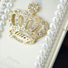 Rhinestone Crown Case for iPhone Models