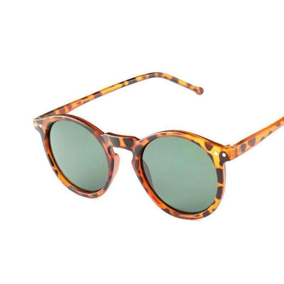 Gold Leopard Sunglasses - Zodeys