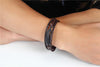 Multi-Layer Feather Arrow Anchor Leather Bracelet