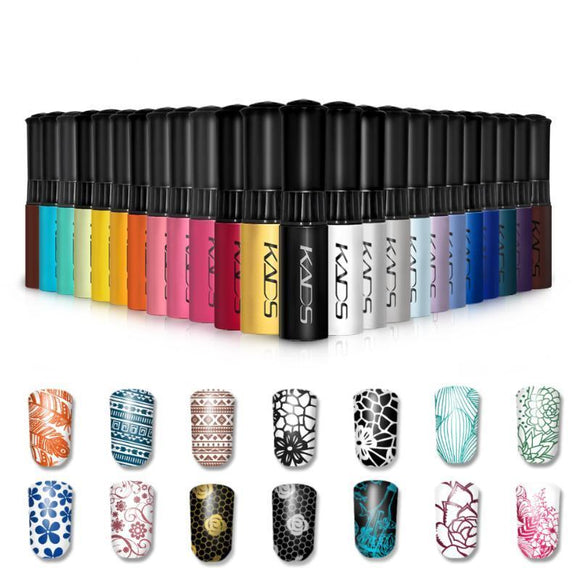 Nail Art - Nail Polish & Stamp Polish