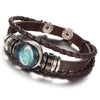 England Nights Leather Constellation Snap Bracelet - Zodeys