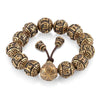 Traditional Tengyur Brass Prayer Beads Bracelets - Zodeys