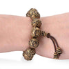 Traditional Tengyur Brass Prayer Beads Bracelets - Zodeys