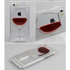 Red Wine Transparent iPhone Case
