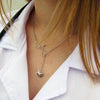 Stethoscope Heart Pendant Necklace