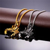 Gold Scorpio Pendant Necklace - Zodeys