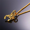 Gold Scorpio Pendant Necklace - Zodeys