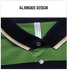 Casual Striped Short-Sleeve Polo Shirt - Zodeys