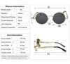 Retro Steampunk Round Sunglasses