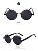 Retro Steampunk Round Sunglasses