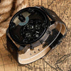Military Chronograph Luxury Leather Watch