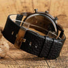 Military Chronograph Luxury Leather Watch