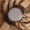 Military Chronograph Luxury Leather Watch