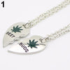 Best Buds 420 Heart Necklace - Zodeys