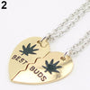 Best Buds 420 Heart Necklace - Zodeys