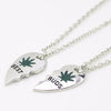 Best Buds 420 Heart Necklace - Zodeys