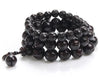 African Blackwood Hand-carved Sanskrit Buddhist Prayer Beads Bracelets - Zodeys