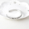 "You're Braver Than You Believe Stronger Than You Seem" Inspirational Bangle - Zodeys