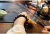 Hand-carved Peachwood Malas Tibetan Buddhist Prayer Bracelet - Zodeys
