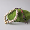 Tibetan Buddhist Handmade Moon-Star Bodhi Seed Copper Amulet Bracelet - Zodeys