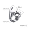 Biker Wrench Punk Ring - Zodeys