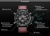 Luxurious Genuine Leather Deluxe Military Watch - Zodeys