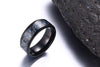 Electric Blue Carbon Fiber Tungsten Band - Zodeys