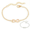 Cuban Link Chain Infinity Bracelet - Zodeys